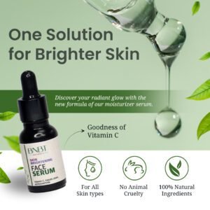 Skin brightening face serum
