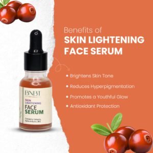Skin lightening face serum