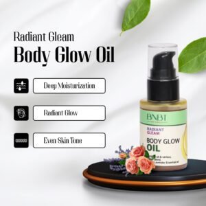 Radiant gleam body glow oil