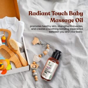 Radiant touch baby massage oil