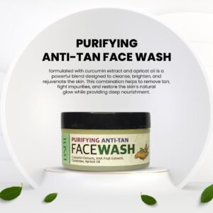purifying anti tan face wash