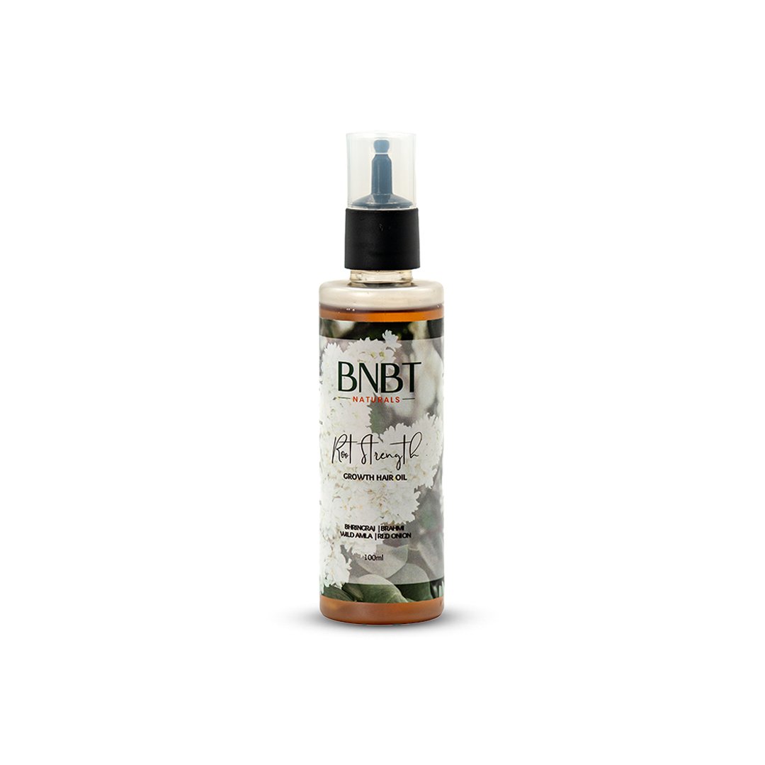Root Strength Growth Hair oil font Root Strength Growth Hair Oil